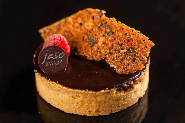 Tarta de Frambuesa con chocolate