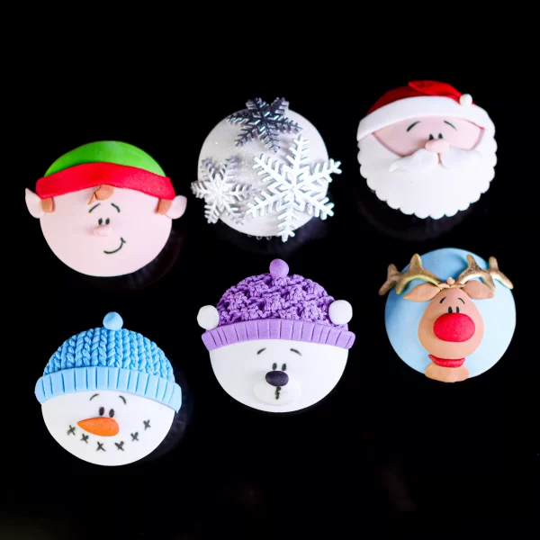 Colección Cupcakes Navideños